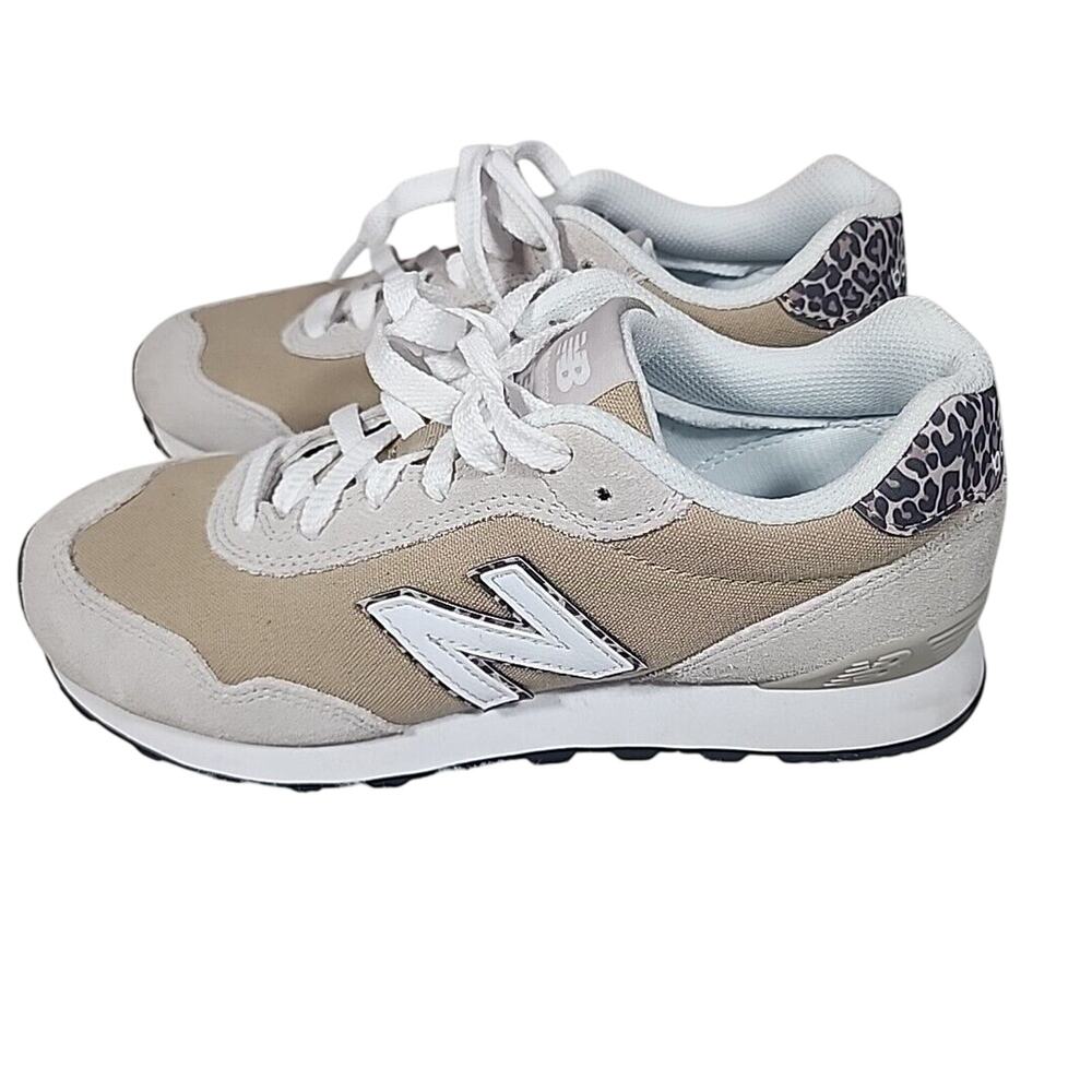 New Balance Womens Shoes Size 7.5 B WL515SD3 Animal Print Leopard Beige Casual